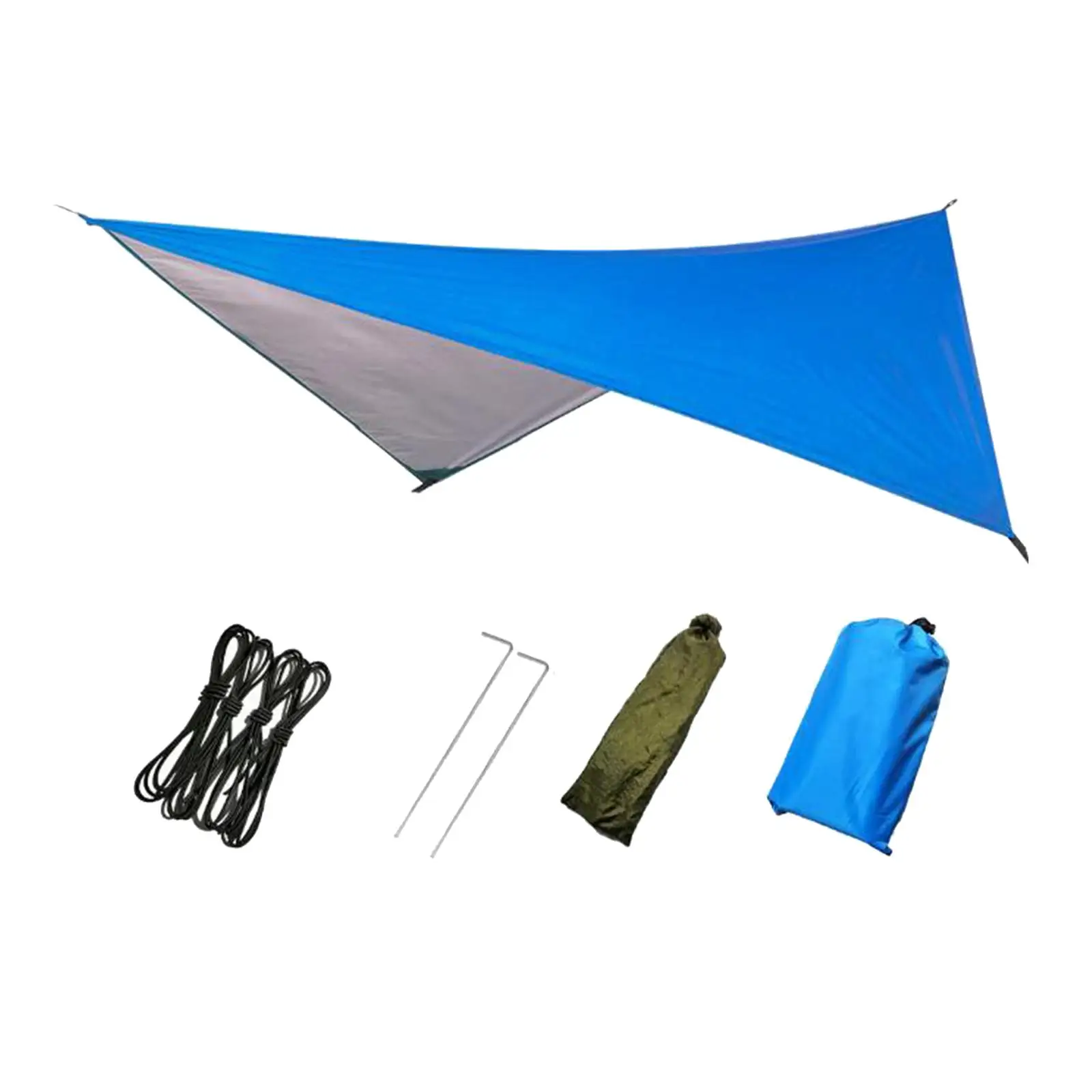 Camping Tent Tarp Sunshade Sun Shade Shelter for Backpacking Picnic Survival