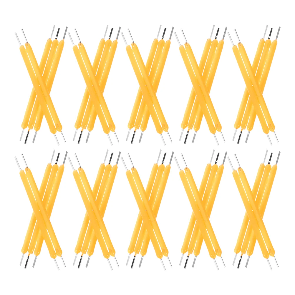 

50 Pcs Accessories Vintage Light Bulb Filament Bulbs Lightbulbs LED Diode for Repair