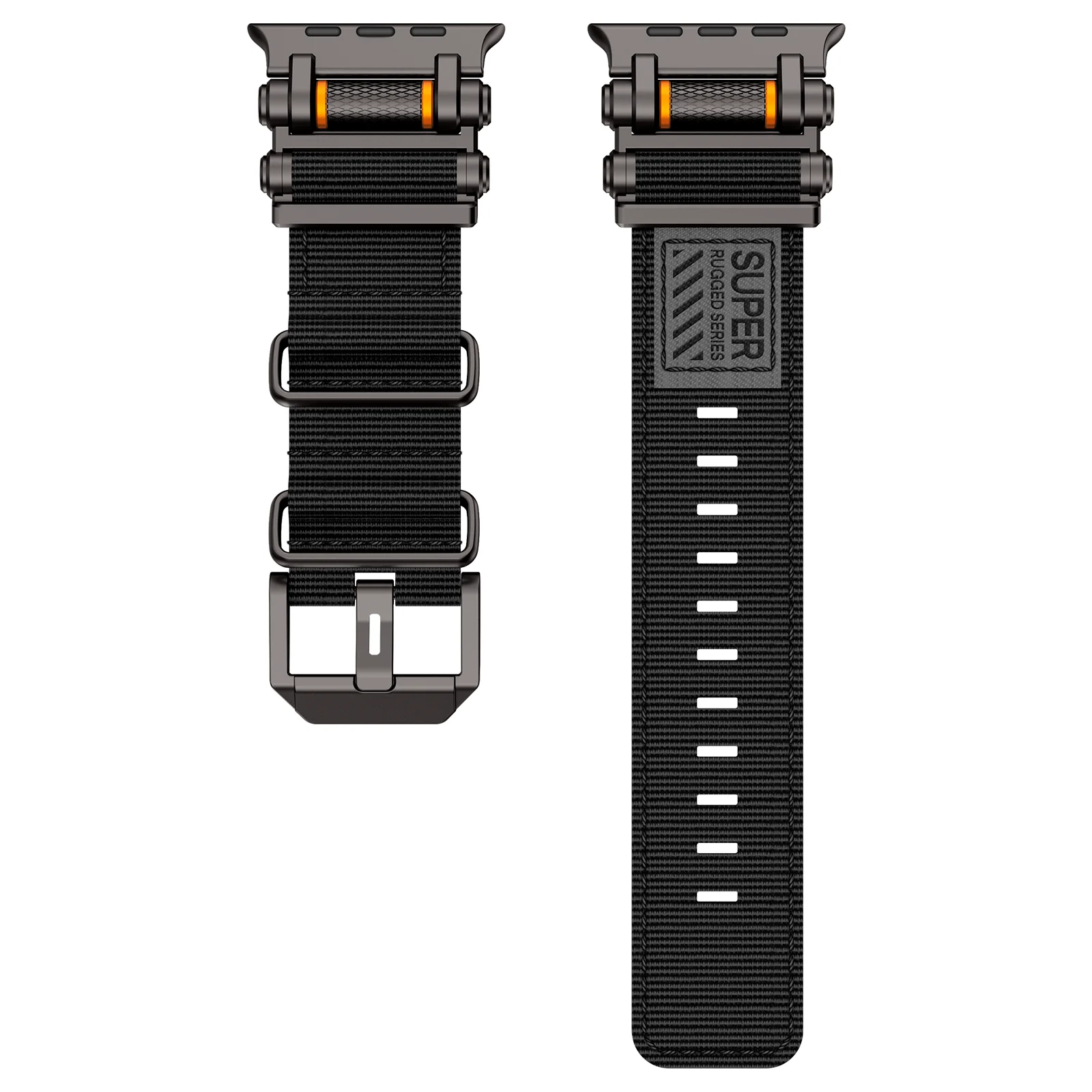 Nylon Metal Strap Bracelet