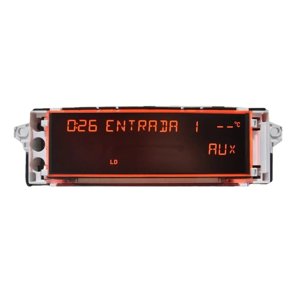 

Car 12Pin Support USB Aux Display Red Monitor for Peugeot 307 207 308 408 3008 Citroen C4 C5