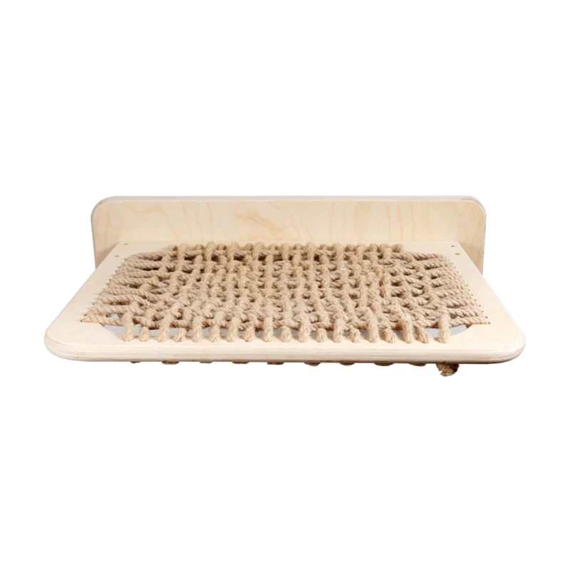 Cat Floating Shelves with Sisal Mat, 1PC Large Cats Kitty Shelf