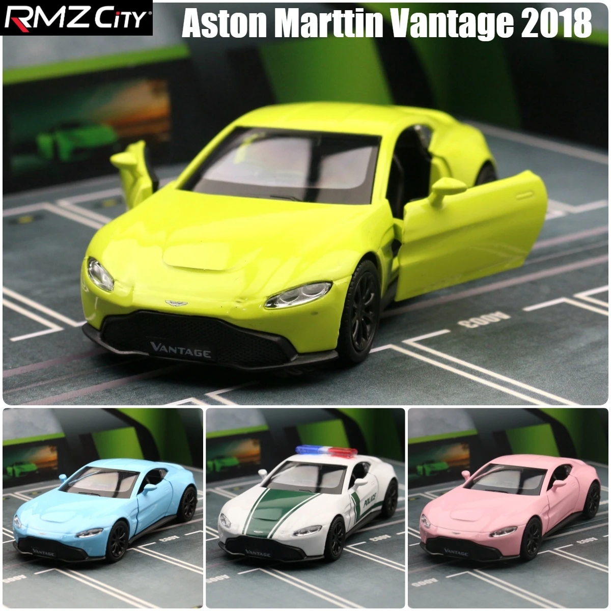 1/36 Aston Martin Vantage Toy Car Miniature Model RMZ CiTY