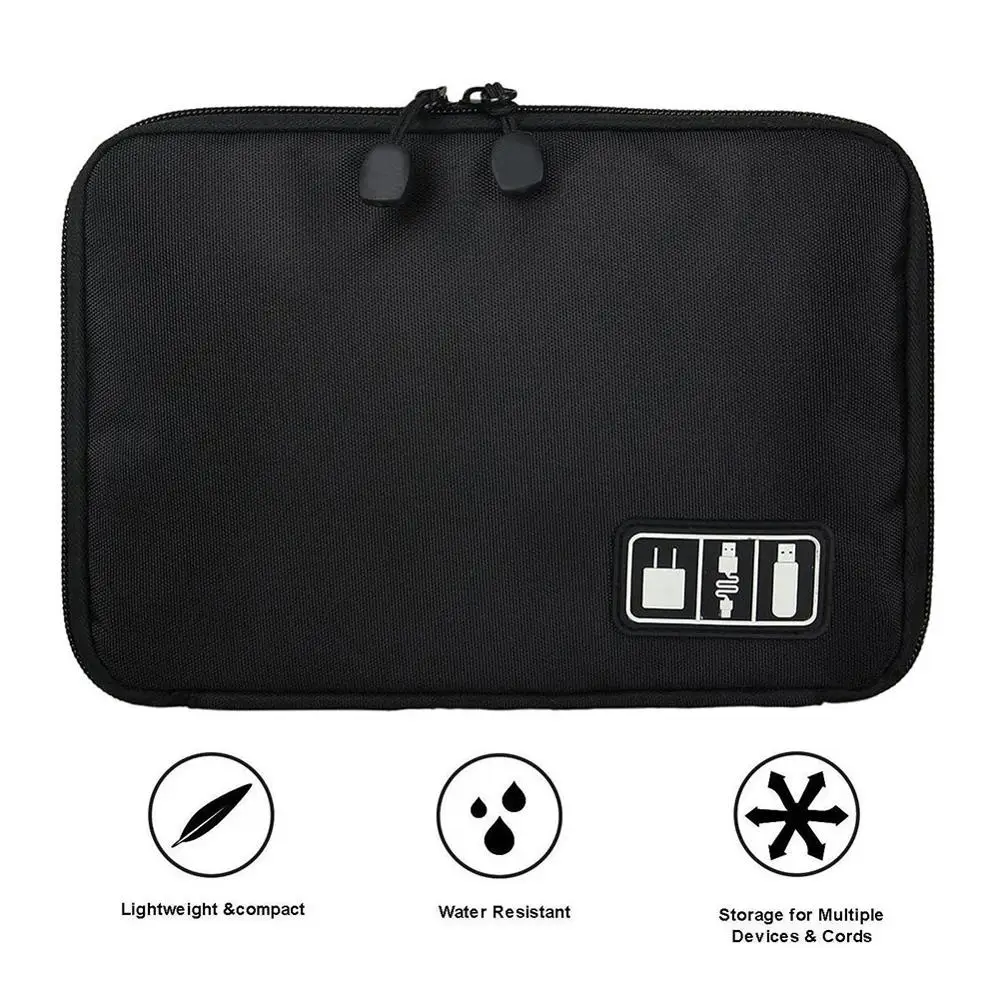 Numérique Sac De Rangement USB Organisateur De Câble De Données Écouteur  Fil Sac Stylo Banque D'Alimentation Kit De Voyage Coque Collège Essentiels  du