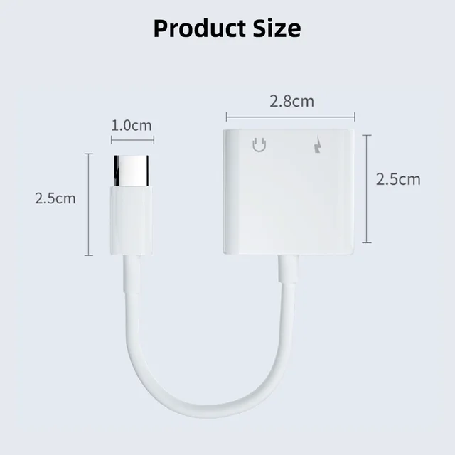 Adaptador USB-C para Áudio 3,5 mm para Dispositivos Samsung