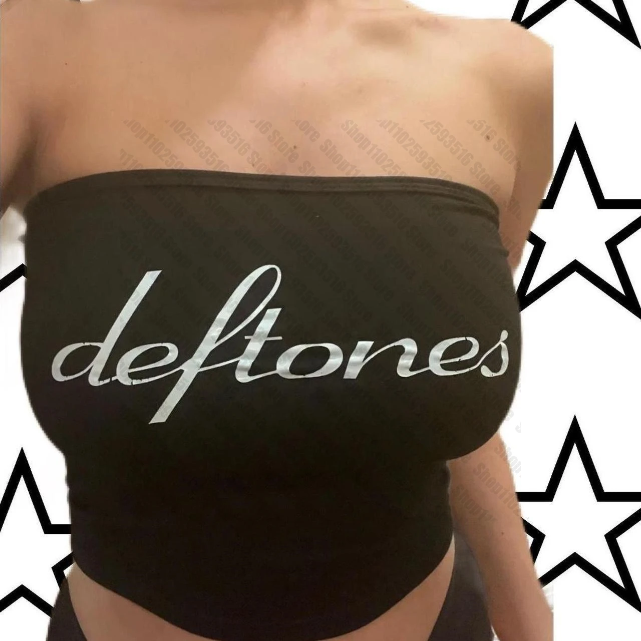 Grunge Crop Top Y2k Clothes Vintage Punk Women's Corset Tank Top Baby Tee Gothic Pattern Printing Drawstring Emo Camisole women tank tops lace camisole tops