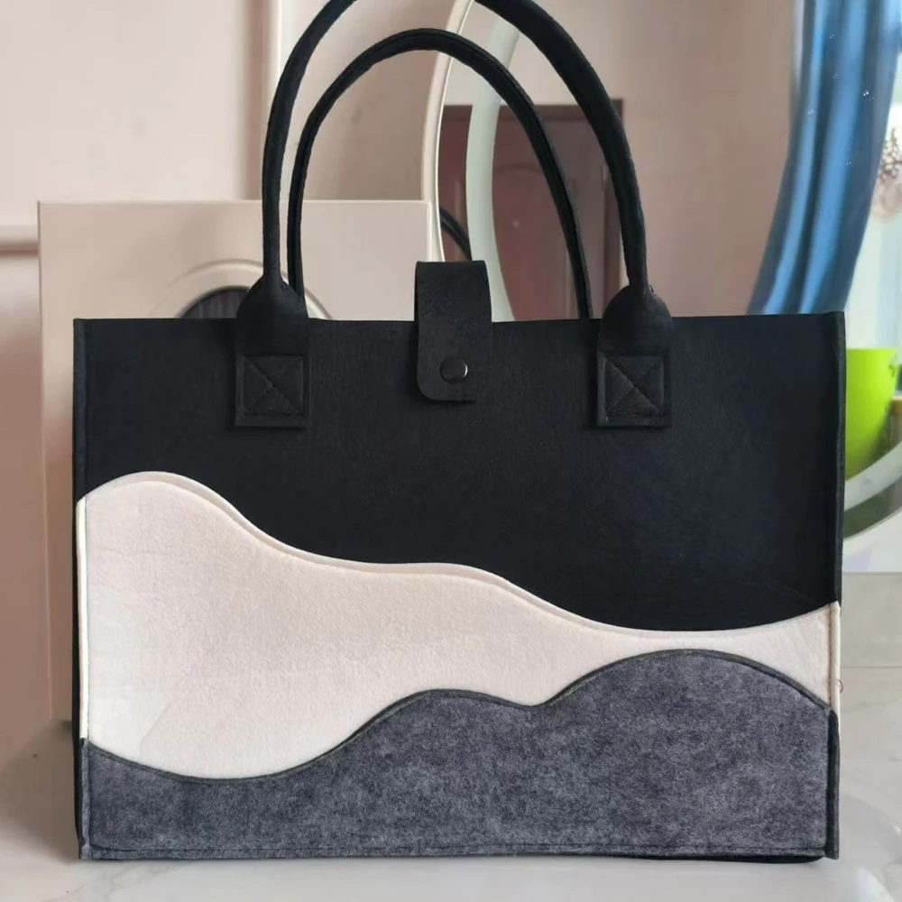 Fashion Striped Canvas Women'S Tote Bag-Multifunctional Commuter Handbag Shoulder Crossbody Bag Shopping Storage Bag