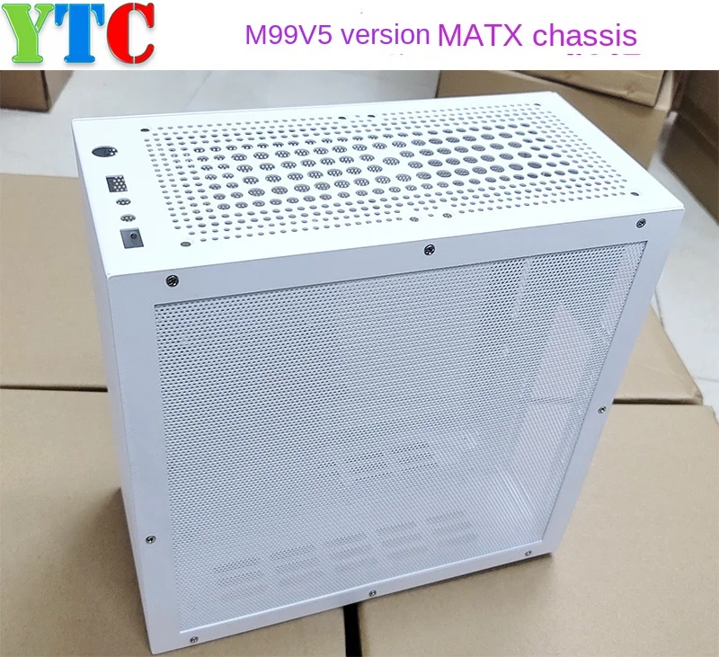 YTC M99V5 PCケース M99V5 version MATX mini chassis, 1U module power supply promotion