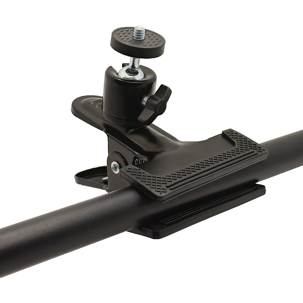 Metal Holder Clip Clamp Mount 1/4 Screw Adapter for GoPro Hero 13 12 11 10 9 8 insta360 SJCAM DJI OSMO Action Camera Accessories