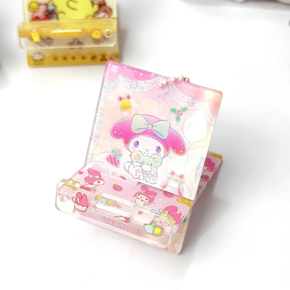iigen Sanrio Cartoon Melody Kuromi Cinnamoroll 비즈 폰 스트랩 폰 걸이용 키체인 친구 쥬얼리 액세서리