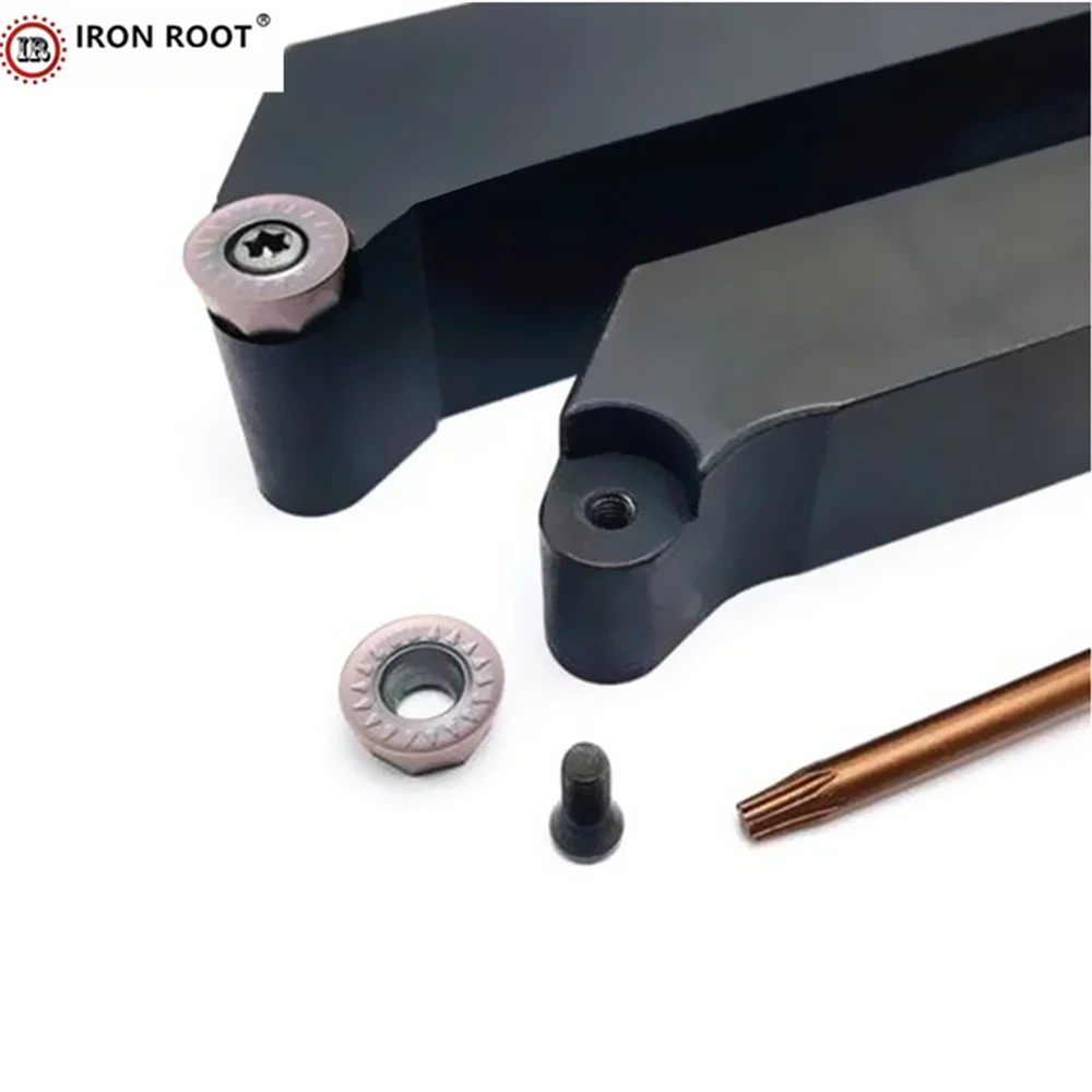 IRON ROOT 1P SRGCR1616H10,SRGCRK10,SRGC2525M10,SRGCL1616H10 CNC Lathe Turning Tools External Turning Tool Holder RCMT