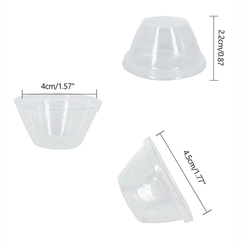50 Hydroponic plant seedling cover soilless cultivation transparent insulation cover and air generator compatible seed pod kit