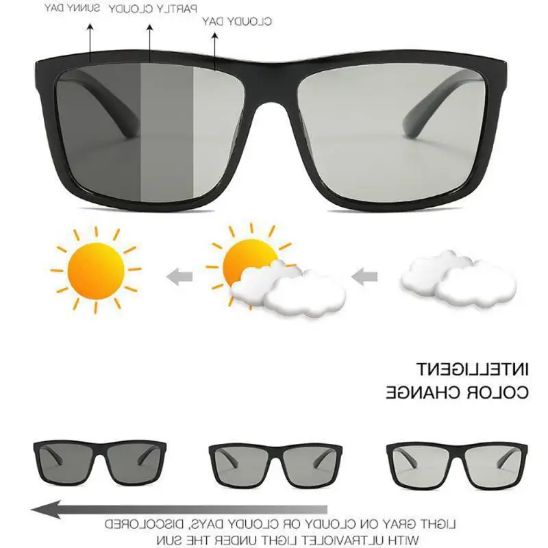 Man Cycling Glasses Square Sunglasses Polarized Man Cycling Driving Square Frame Fashion Sun Glasses UV400 Sport Sunglasses polarized sunglasses
