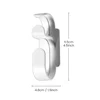 CPAP Anti-skid Mask Hook Wall Mount Mask Hanger Hose Holder Hose Holder CPAP Hose Hanger Sturdy Ventilator Accessories 5