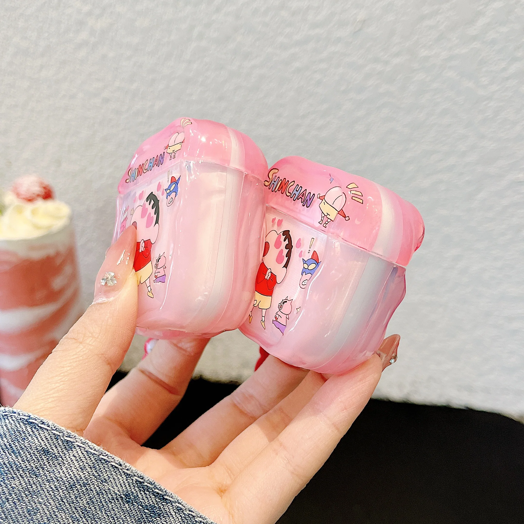 Gift Gving Fr Girls Cartoon Super So Cute Pink Crayon Shin-chan