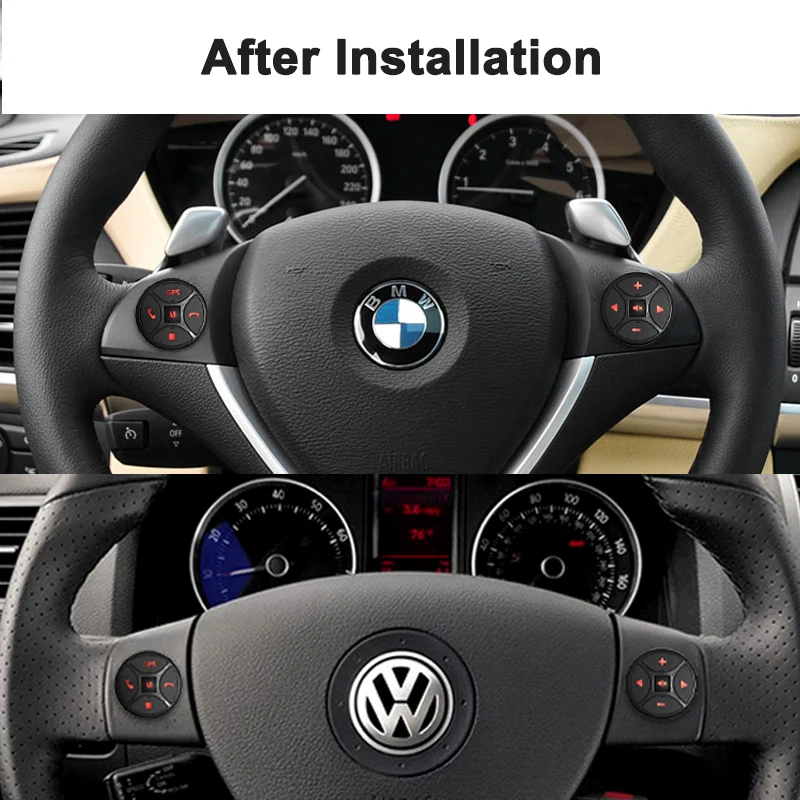 Wireless Car Steering Wheel Control Button 10 Keys Remote Controls Drill For Car Radio DVD GPS Multimedia Navigation Player steering wheel remote control,wireless remote controller,media remote controller,wireless media remote,wireless media controller,wireless steering wheel,steering wheel control button,wireless remote control
