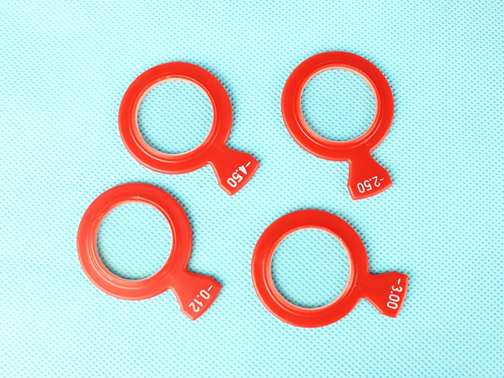 A-Grade 232 Trial lens case Optical trial lens set Plastic rim Leather case High quality