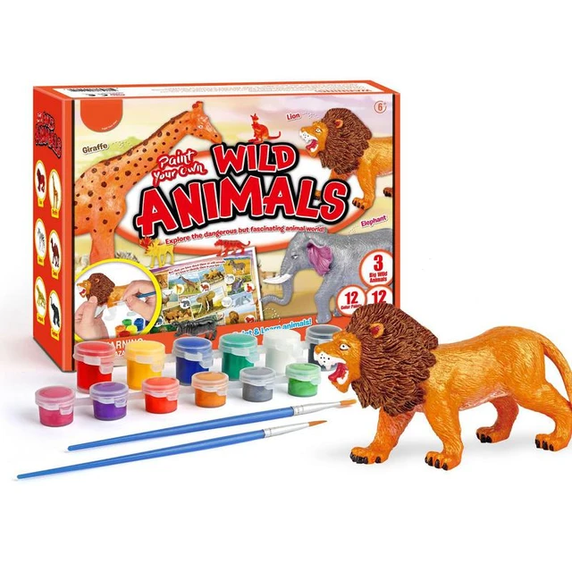 Animal Painting Kit For Kid Decorate Your Own Painting Set Animal