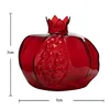Home Decor Vase Bud Vase Creative Pomegranate Vase Flower Arrangement Jar Hydroponic Vessel Tableware Storage Glass Vase 6