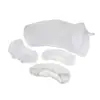 3pcs Washable Massage Table Sheet Cover Set - Includes Flat and Fitted Sheets with Face Cradle Cover & Hand Pad Cover - - 185cm 4
