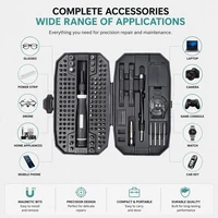 152 in 1 Precision Magnetic Manual Screwdriver Set, Professional Repair Kit for Laptop PC Phone Game Console Watch, T5 T6 Torx 6