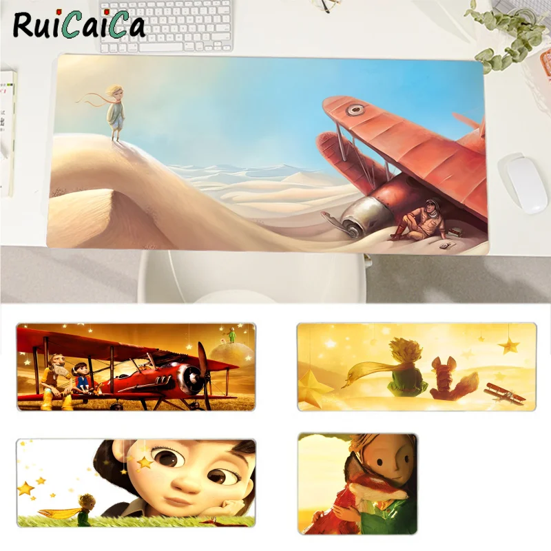 

Cartoon High Quality The Little Prince Mousepad Funny Beautiful Anime Mouse Pad Mat Size For Kawaii Desk Teen Girls For Bedroom