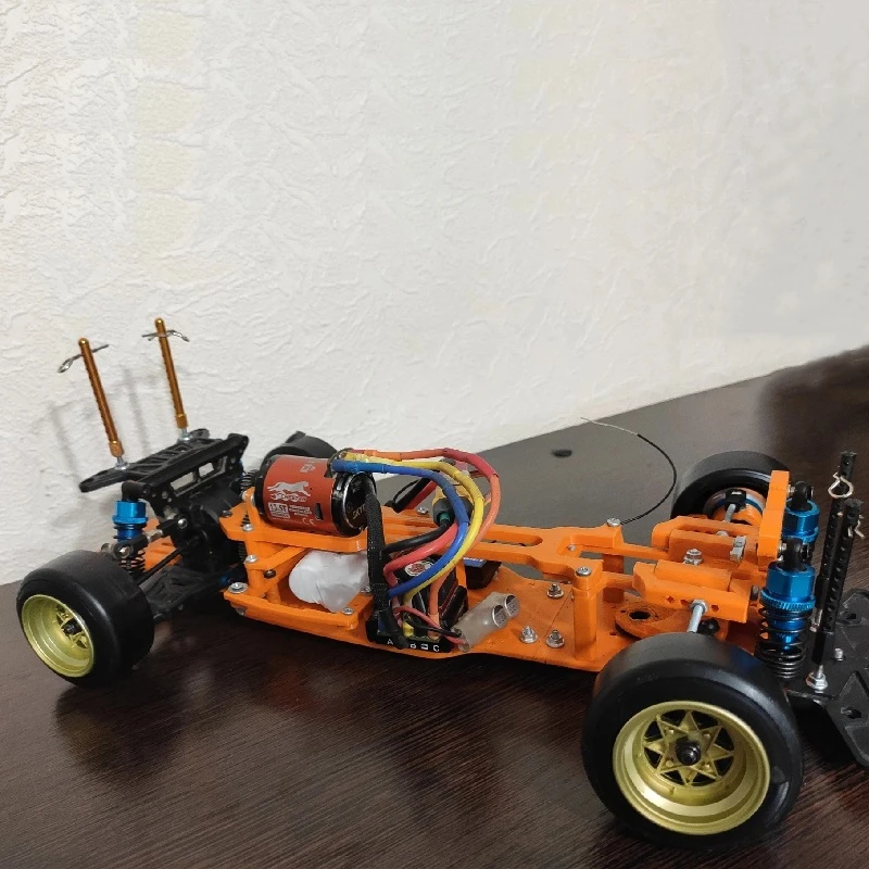 Coche Drift Rc Ruedas Hexagonales 52mm Para Coches RC 1/10 Plata