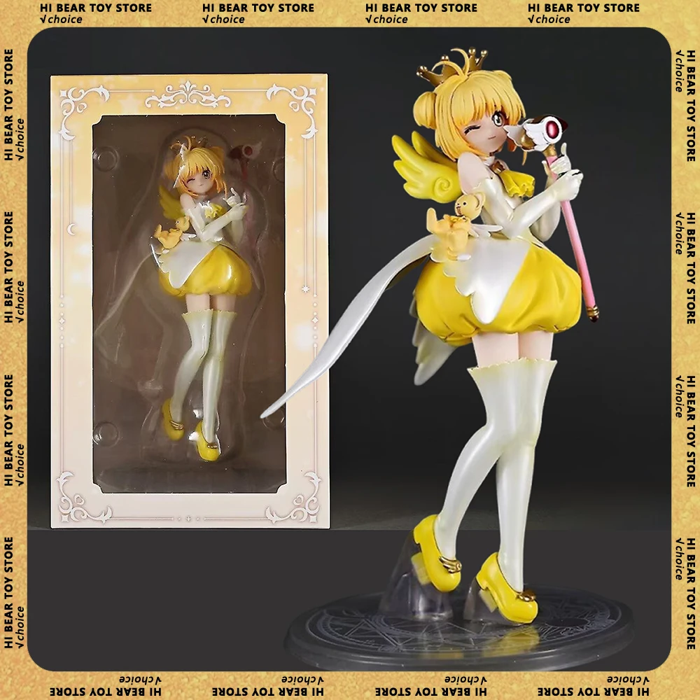 22cm Anime Kinomoto Sakura Figure Collectible Statue Doll Toy Gift