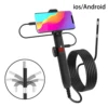 Two-Way 360° Articulating Borescope, 1080P Camera, endoscope with Light, 6mm Waterproof Probe,  Endoscope with Android/iOS Phone 1