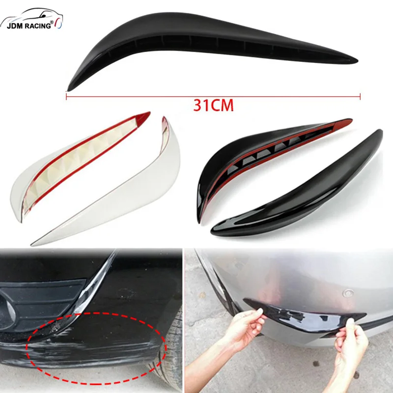31cmArcshapedUniversalRubberCarBumperCornerProtectorStickers