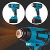 Cordless Hot Air Gun Handheld Electric Heat Gun with 3 Nozzle Household Shrink Wrapping Tool Rechargeable for 18V Makita Battery 4