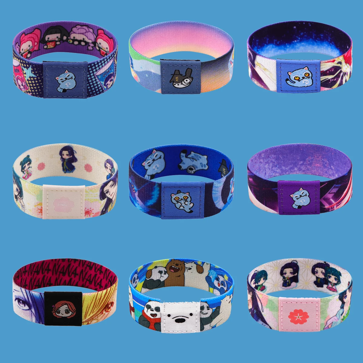 Cool Anime Rumi Cat Bracelet for Women Men Wrist Hand Girl Cartoon Wristband Fashion Bangle Jewelry Accessories Bracelet Gifts