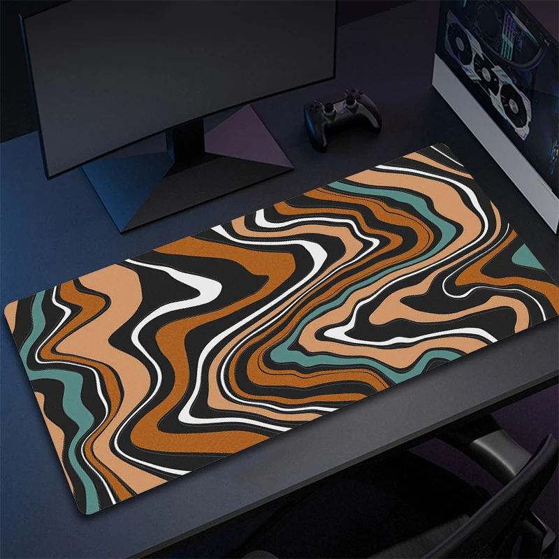 thumbnail image 1 of Alfombrilla grande para ratón de juegos XXL Strata Liquid, alfombrilla de escritorio de goma antideslizante, alfombrilla para ratón del juego, alfombrillas para teclado de ordenador, alfombrilla grand, 1 of 5