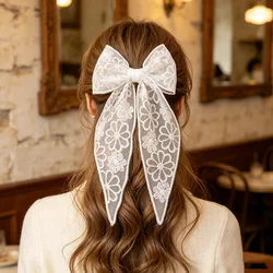 Elegant Polka Dot Bowknot Hair Clip (FJ5586 - 1)