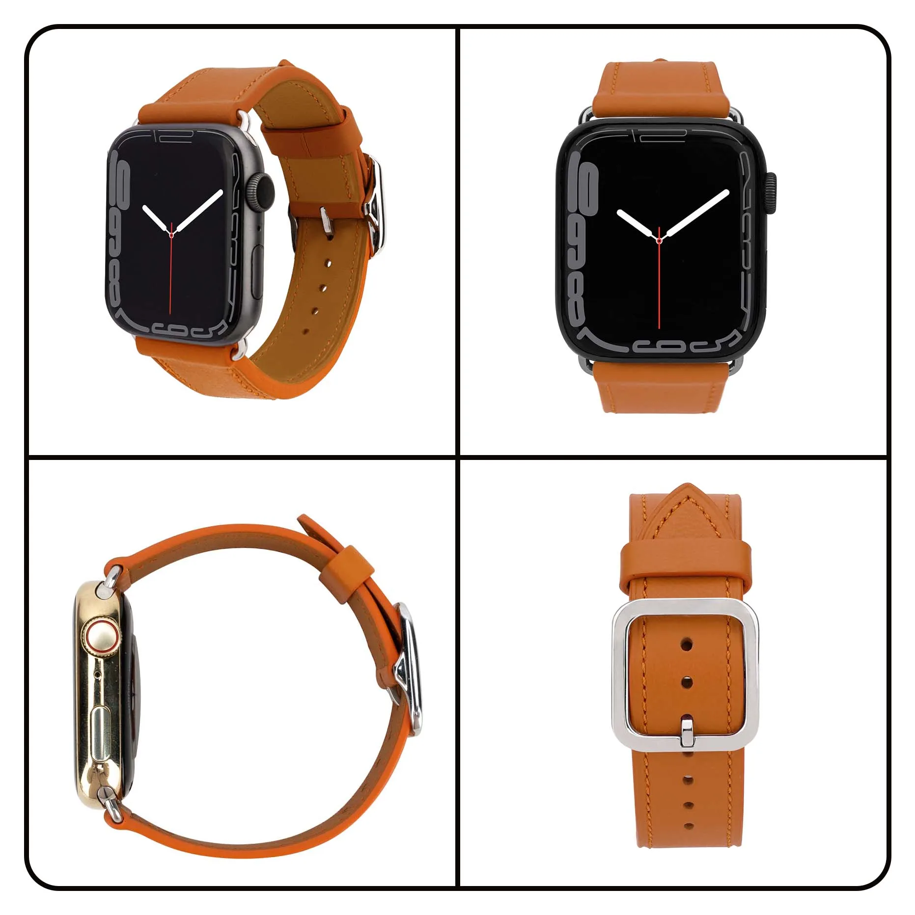 Custom Watch Band For Women And Men Western Apple Watch Band Strap For Iwatch Series 6 5 4