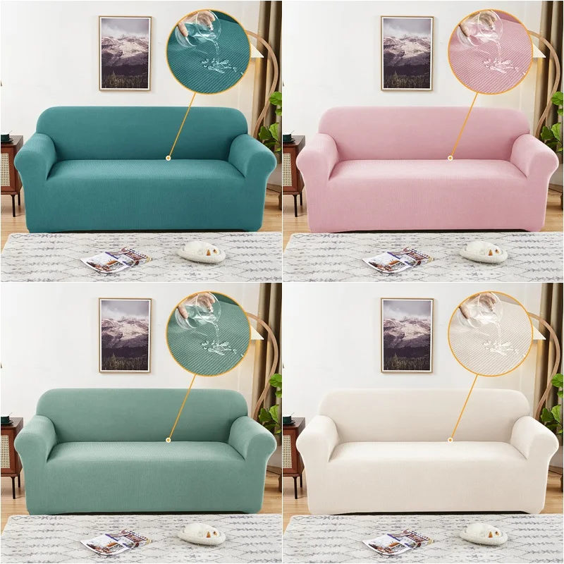 1/2/3/4 Seater Water Repellent Sofa Covers Armchair Cover Corner Couch