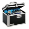 Vaultz Combo Lock Storage Box, Black, Medium Density Fiberboard 1
