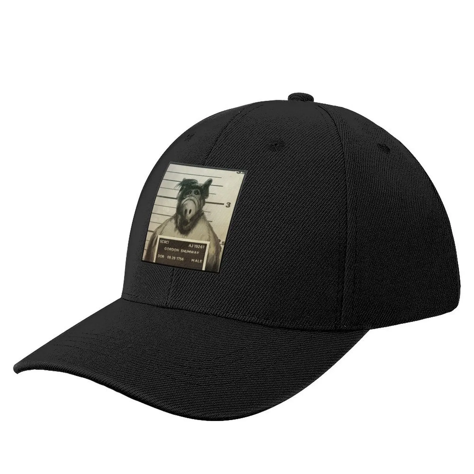 

Alf Mugshot Baseball Cap black dad hat Trucker Cap Caps Women Men's