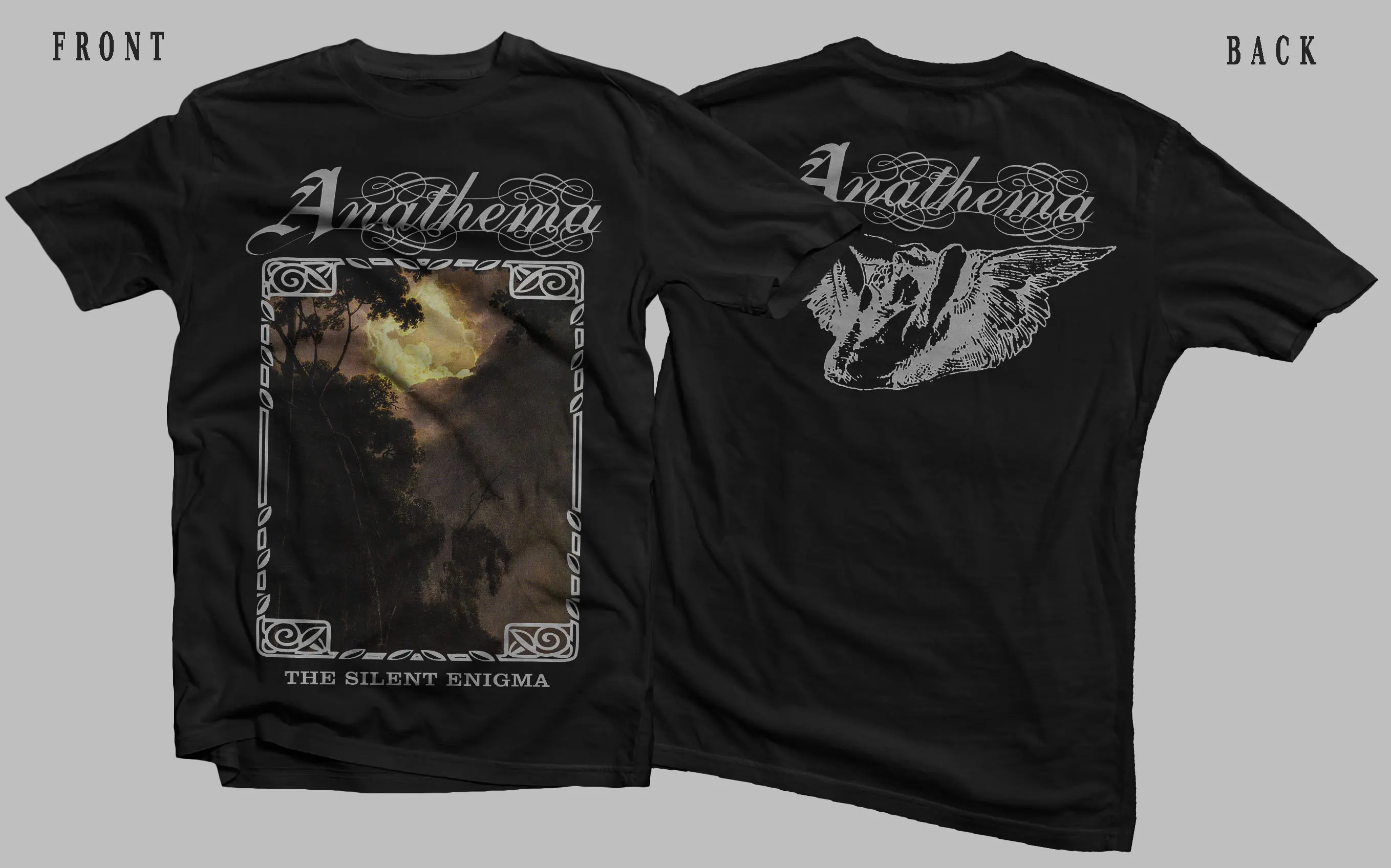 Nuova T-Shirt Stampata D T G-Anathema- The Silent Puzzle-Size- S,M,L,Xl, Muslimah