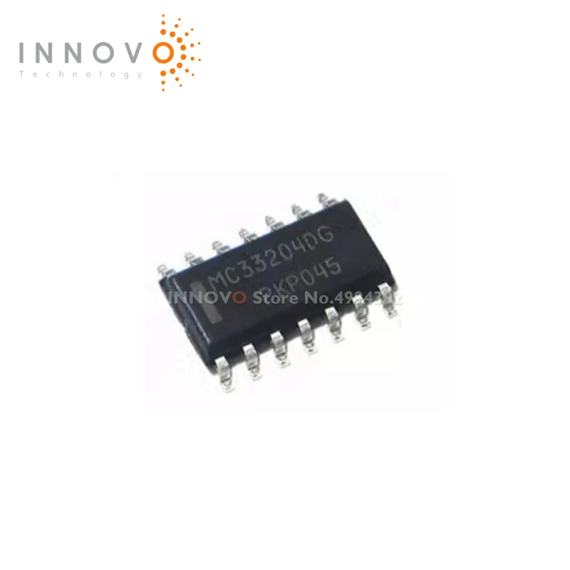 

INNOVO 10 шт./лот MC33204DR2G MC33204DG SOP-14 Бесплатная доставка новый оригинальный