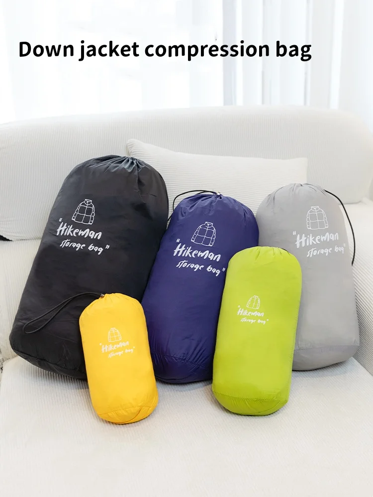 Outdoor Camping Down Jacket Storage Bag Portable Clothing Compression Bag Travel Drawstring Storage Bag Outdoor Camping Down Jacket Storage Bag Portable Clothing Compression Bag Travel Drawstring Storage Bag