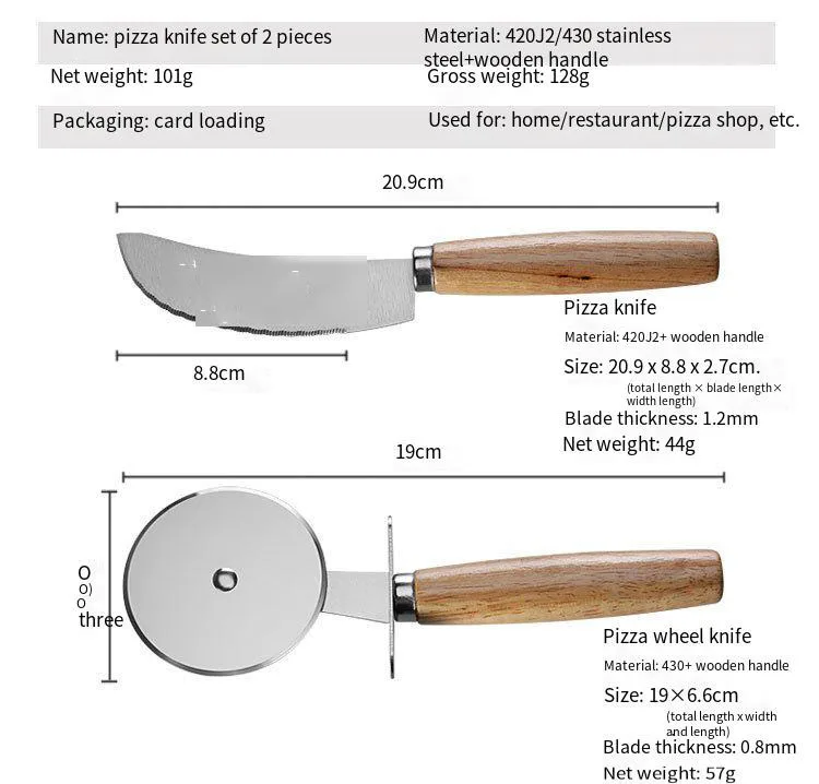 Description Picture 3 of itemStainless Steel Pizza Single Wheel Cut Tools Diameter 6.5CM Household Pizza Knife Cake Tools Wheel Use For Waffle Cookies
