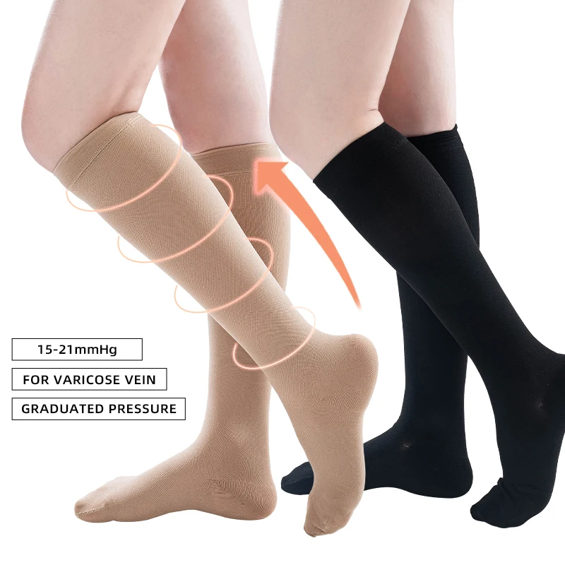 Nurse Varicose Veins Football Compression Socks Varicose Veins Knee High  Anti-Thrombosis Socks - China Varicose Veins Compression Socks, Varicose  Veins Socks