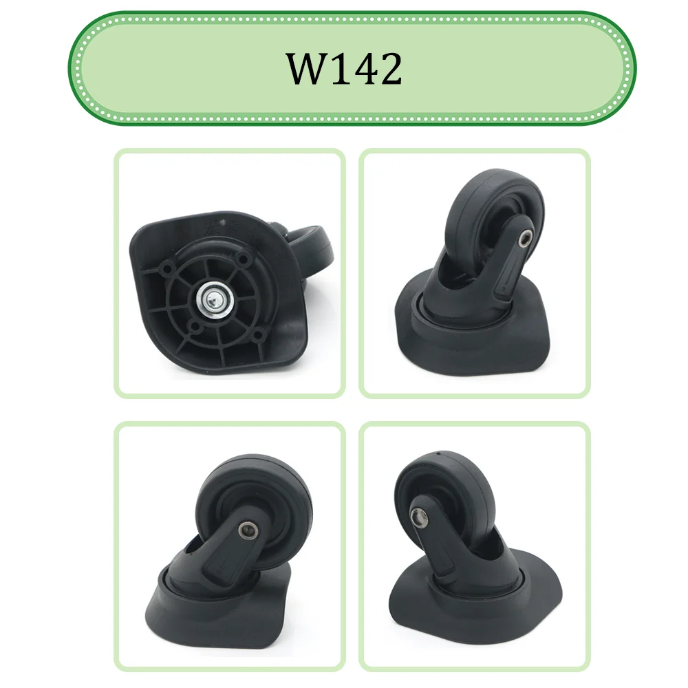 For Samsonite W142 Universal Wheel Trolley Case Wheel Replacement Luggage Pulley Sliding Casters Slient Wear-resistant Repair