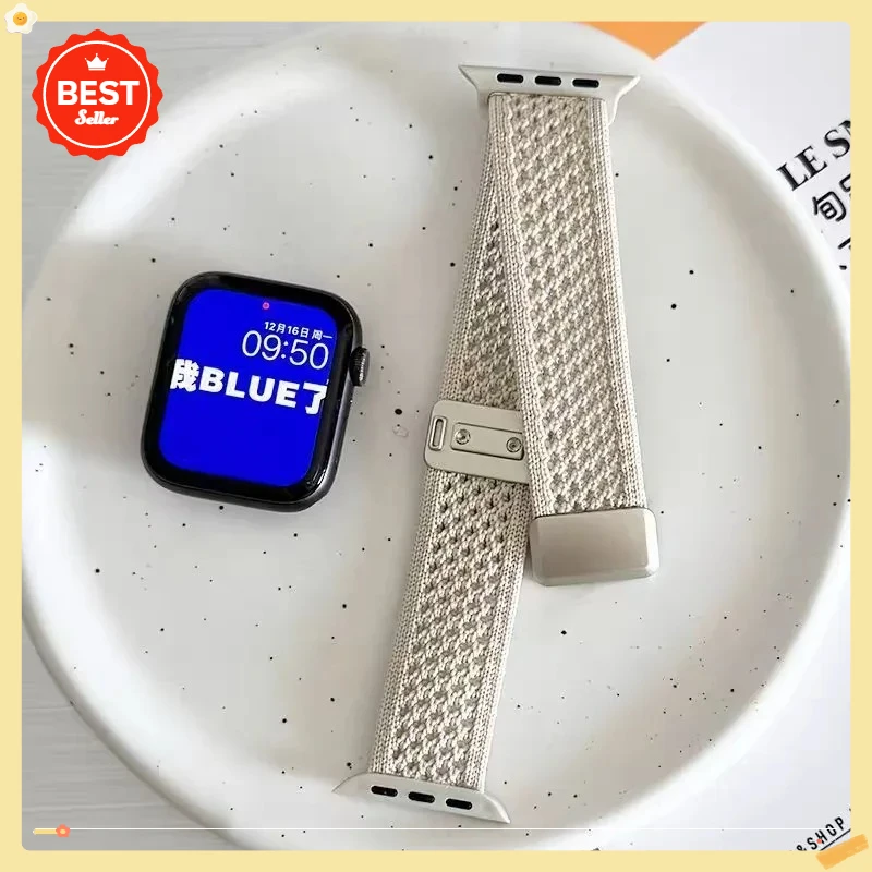 Braided Nylon Magnetic Wristband