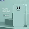 Basic Simple Solid Color Phone Case for Xiaomi Mi10T Mi 10T Lite 10i Pro 10TLite 5G Liquid Silicone Soft Luxury Back Cover Funda 1