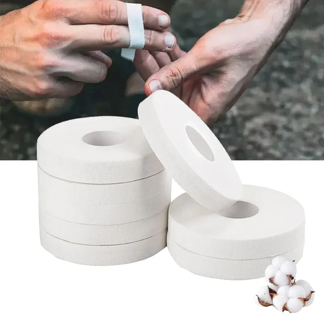 3/6pcs Finger Tape 0.5in White Athletic Tape for Fingers Feet Sport Rock Climbing,Jiu-Jitsu,Wrestling,Judo Basketball Sport Tape
