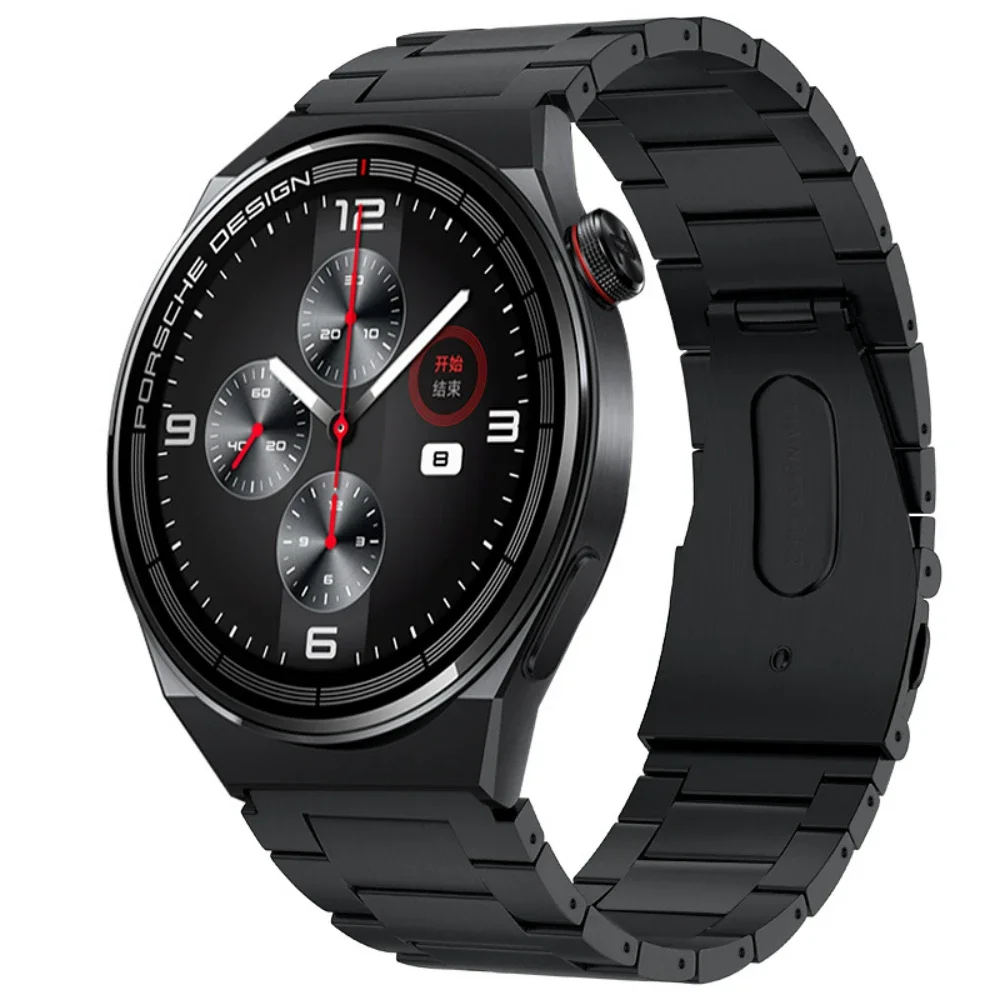 22mm Titanium Metal Strap For Huawei Watch 3/GT3 Pro Light Stainless Steel band For Samsung Watch 3/ Gear S3 Amazfit GTR/Stratos