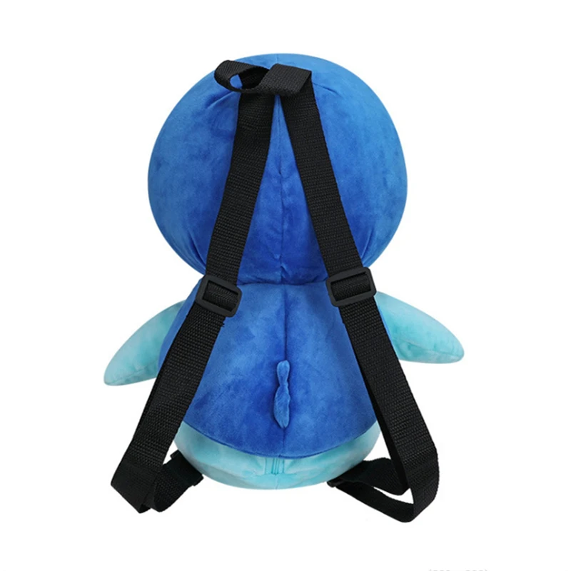 귀여운 Piplup 배낭 사랑스러운 박제 애니메이션 Piplup 봉제 가방, 책가방 코스프레 소품, 어린이 여아 남아용 크리스마스 선물, 고품질
