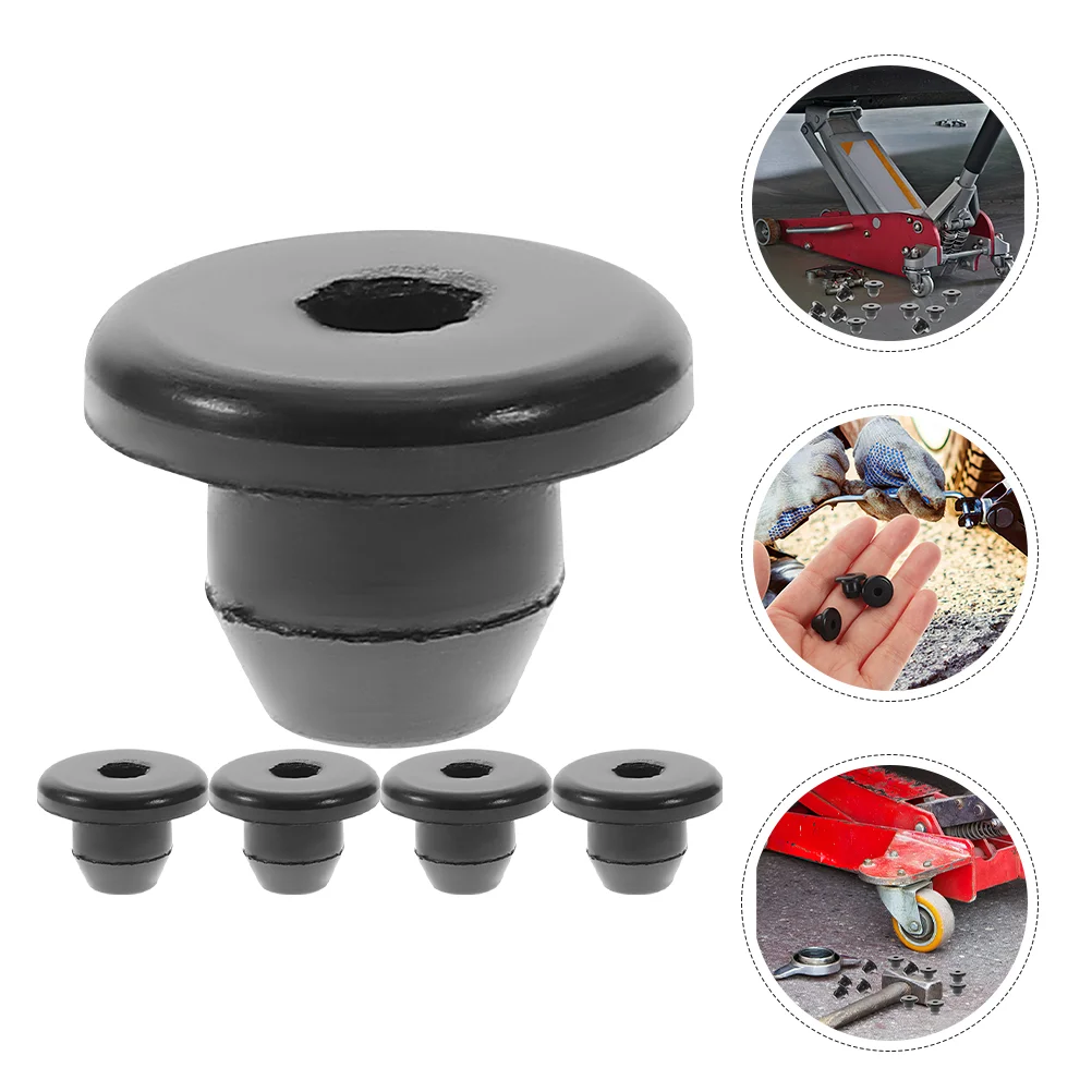 

5 Pcs Oil Plug Jack Filler Rubber Plugs Floor Storage Hydraulic Bung Horizontal Repair Hole Bottle