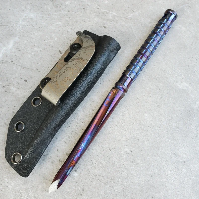 Titan Pinzette EDC - Outdoor Survival Werkzeug Aus Titanlegierung, 8,2 Cm